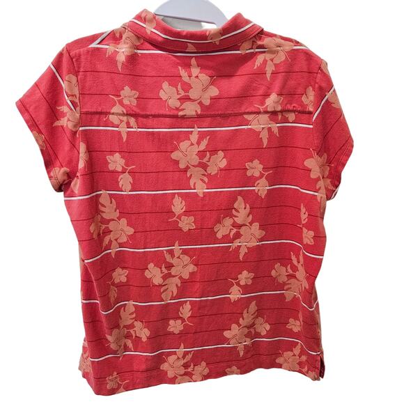 Women's Tommy Bahama Top 18  Golf with Cap Sleeves  Size XL - Picture 9 of 9